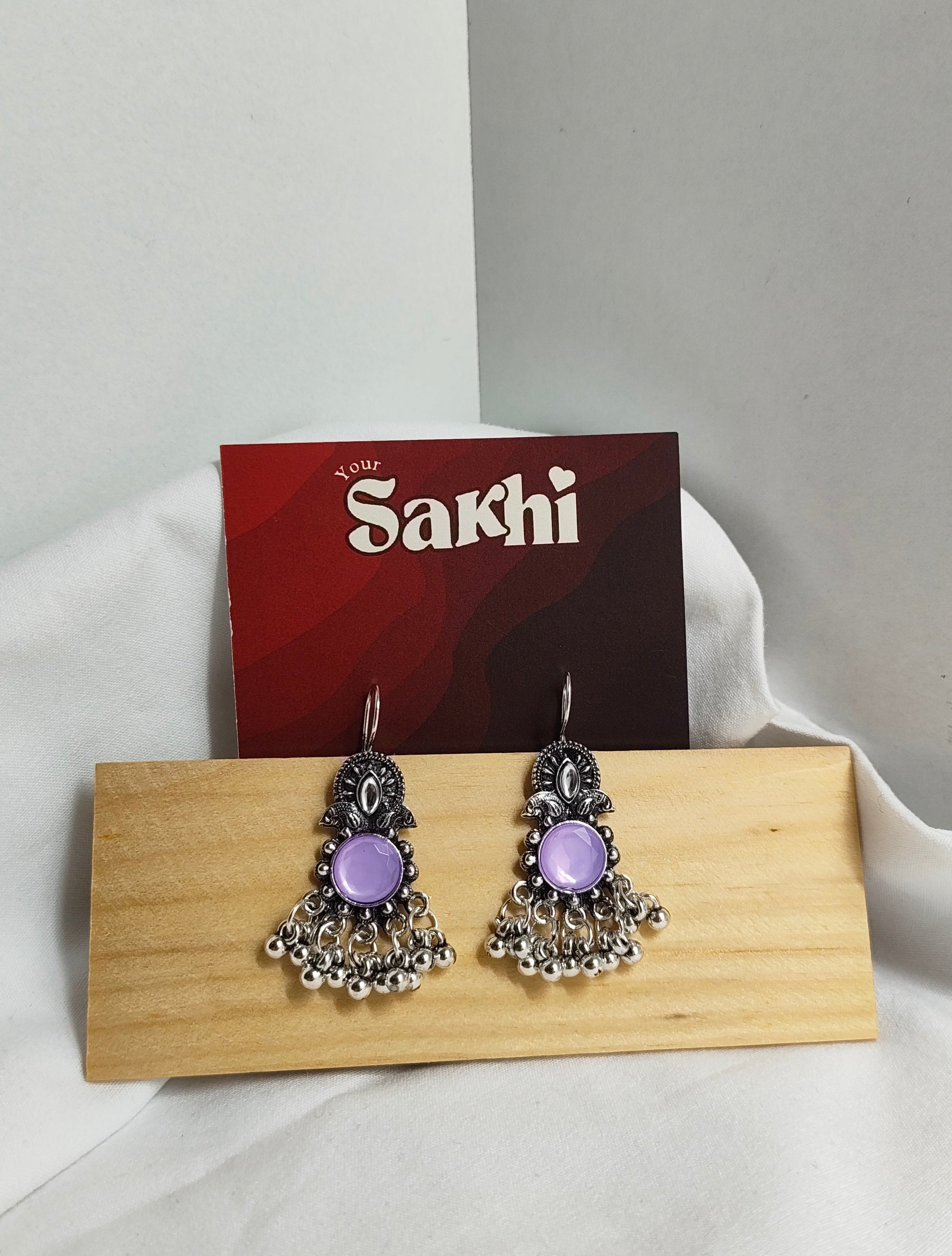 Purple Jhumki
