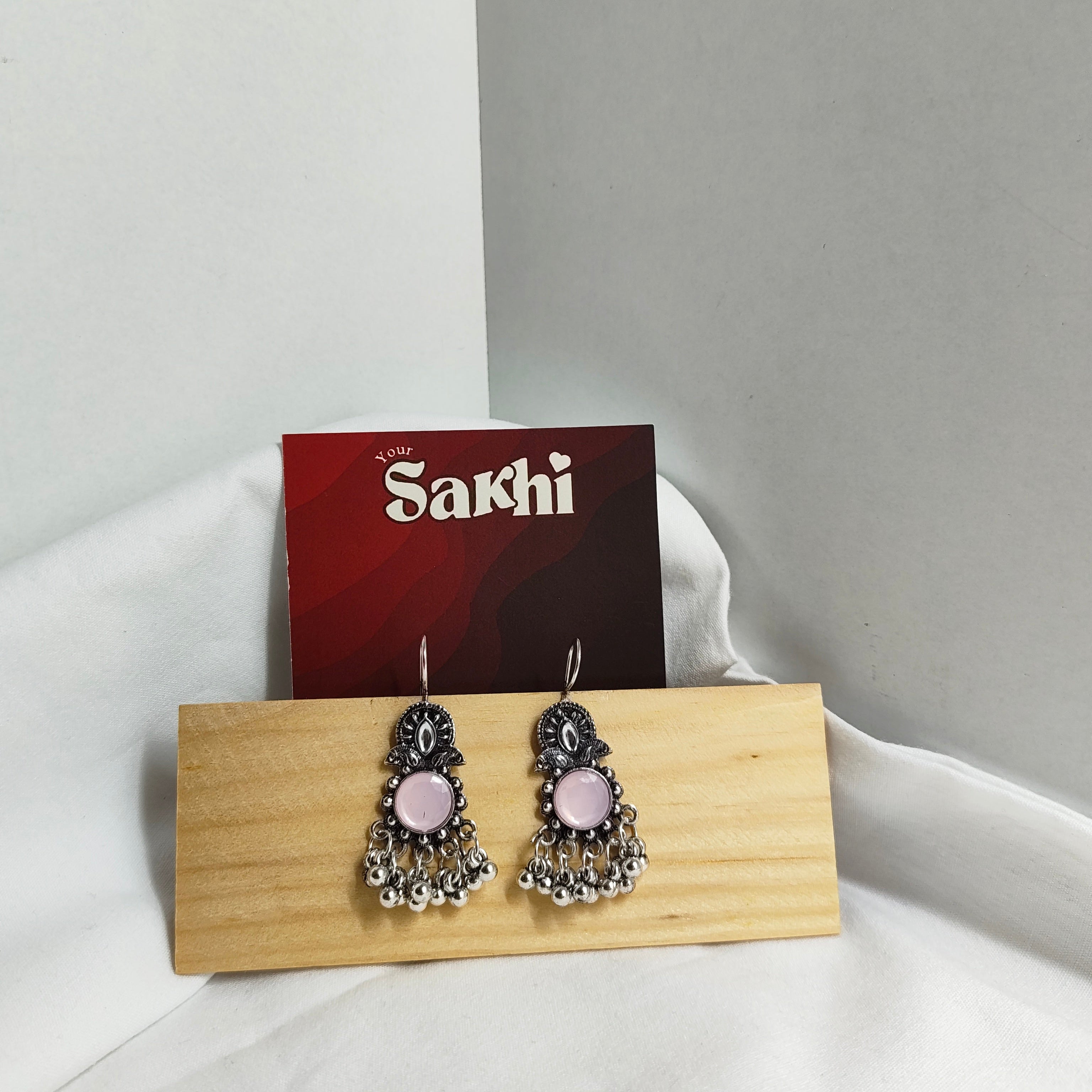 pink Jhumki